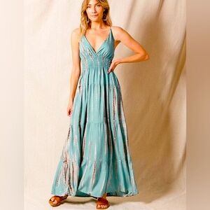 Sivana 2 Way Sundress in Pale Aqua